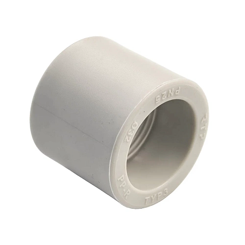 Муфта PPR  32, PN25 серый, РТП