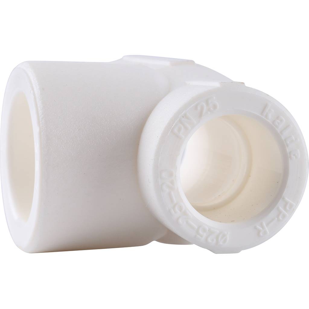 Тройник переходной Kalde 25х25х20 для полипропиленовых труб под сварку (цвет белый)