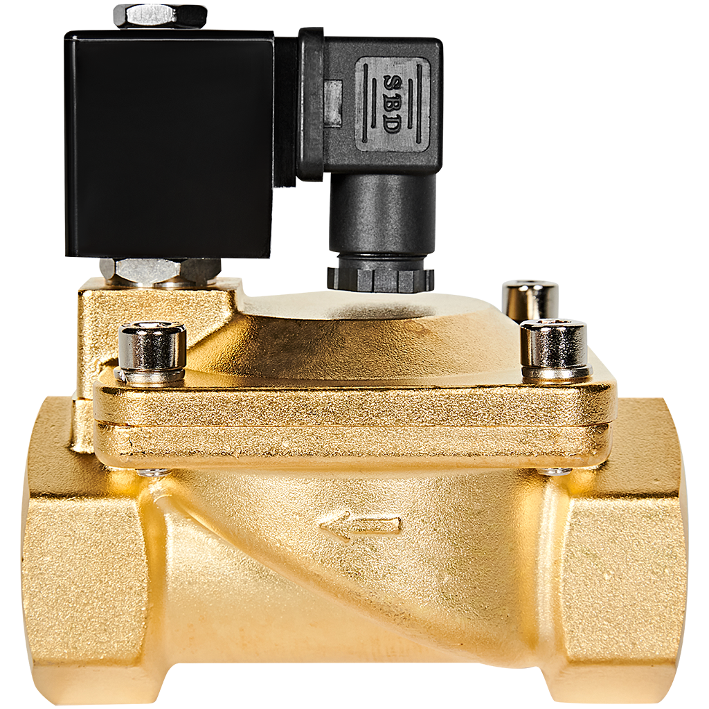 Клапан соленоидный (электромагнитный) STOUT непрямого (пилотного) действия НЗ 24В G1 1/2 SSV-0030-024040