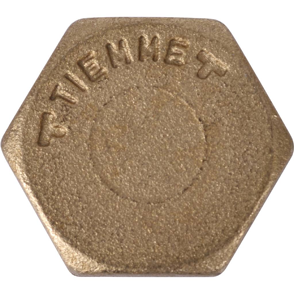 Заглушка TIEMME НР 3/4 для стальных труб резьбовой, 1500019