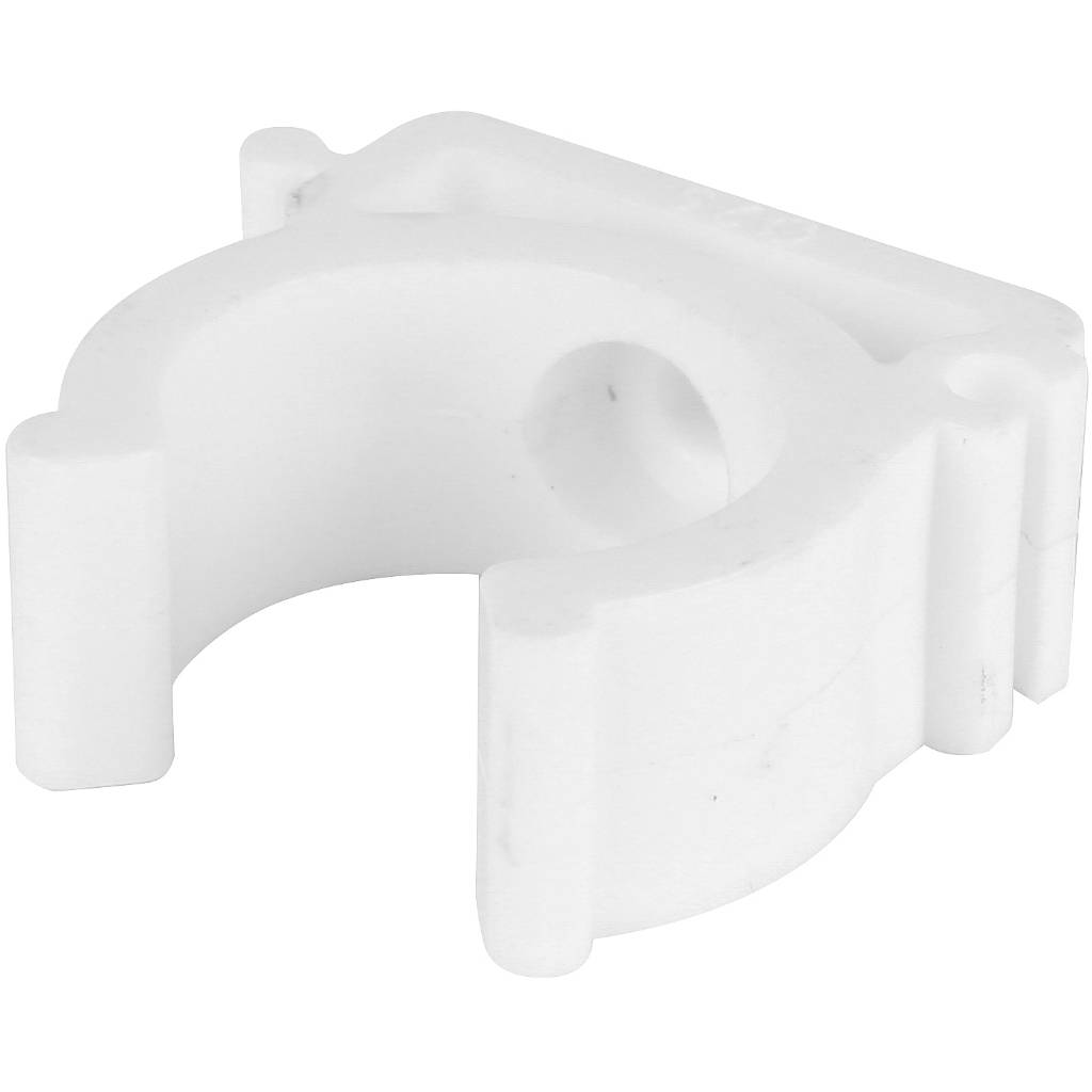Крепление Kalde d=25 для полипропиленовых труб под сварку (цвет белый), R.3592-bck-252701