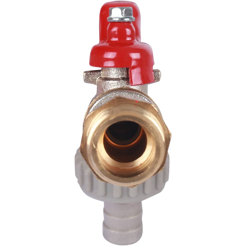 Шаровой сливной кран Itap 174 1/2 с нейлон. штуцером, 47208