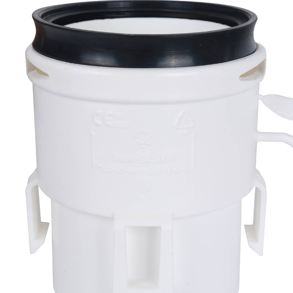 *SCA-8080-220080 STOUT Элемент дымохода конденсац. к-т адаптеров для гибкой трубы DN80