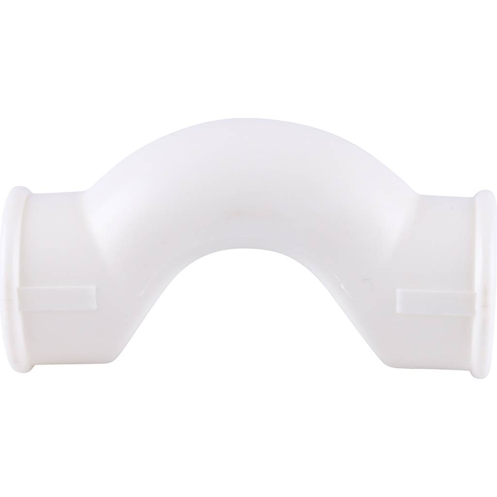 Обводное колено Kalde d=25 для полипропиленовых труб под сварку (цвет белый), 3202-twc-250001