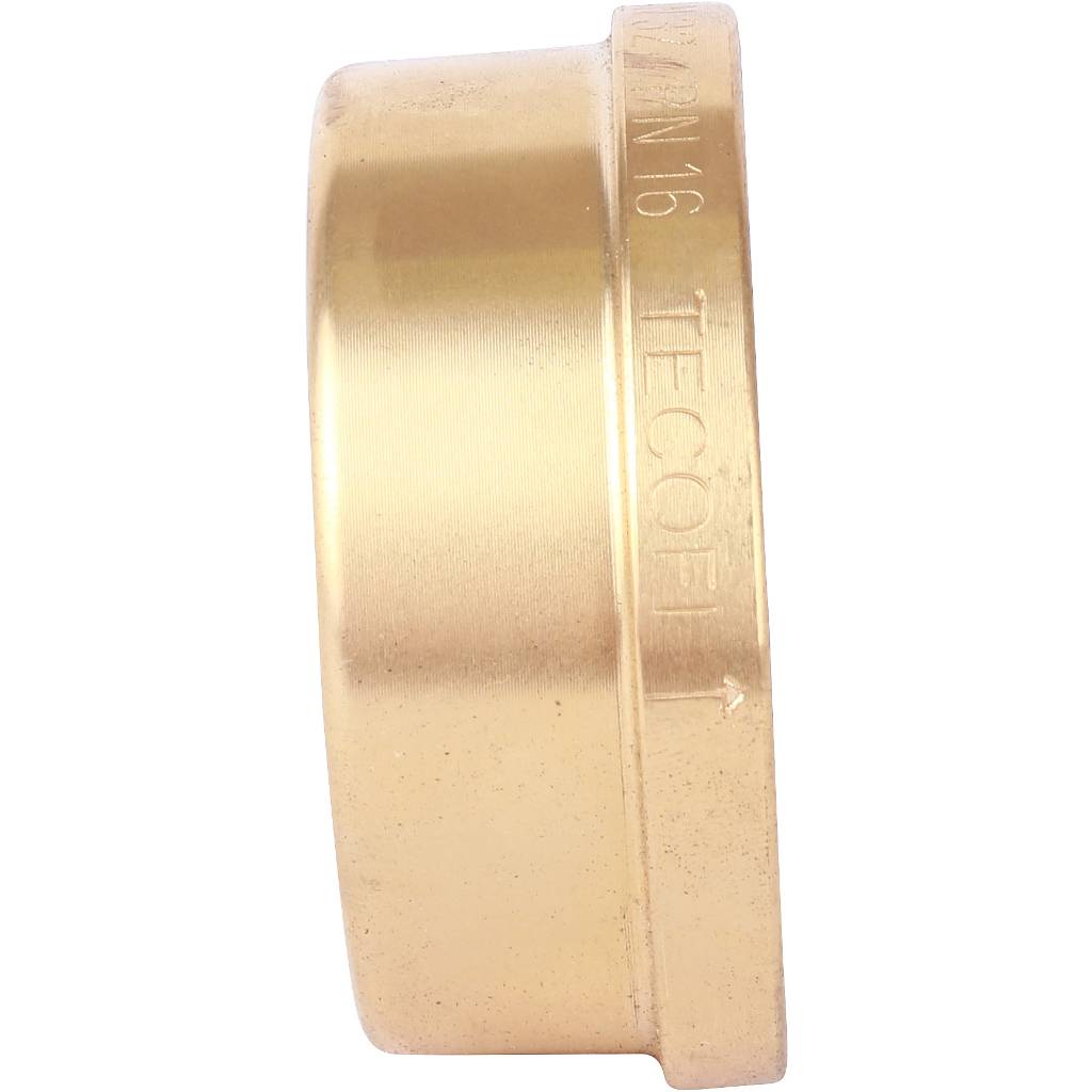 Клапан обратный осевой Tecofi Ду32 Ру16 межфланцевый из латуни, CA7441-0032