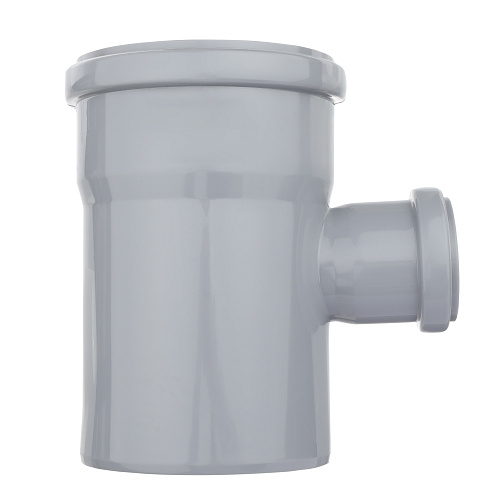 Тройник ВК ПП 110/50х87, серый,РТП