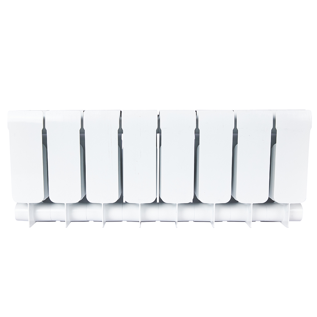 Радиатор биметаллический STOUT TITAN 200 8 секций боковое подключение (белый RAL 9016), SRB-3310-020008