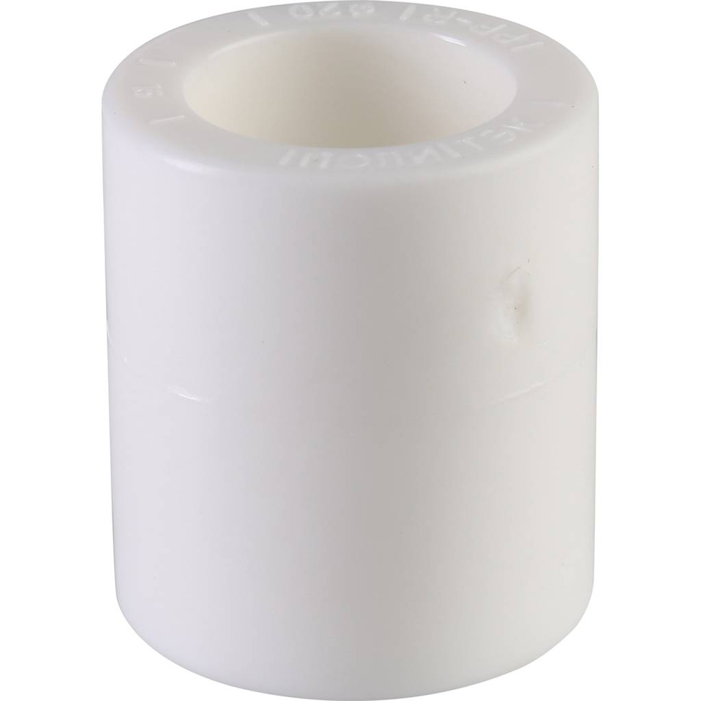 Муфта для полипропиленовых труб под сварку (цвет белый) Политэк d=20, 9000000220