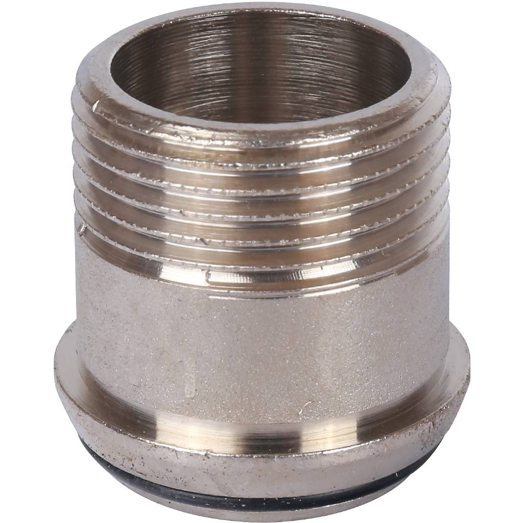 Разъемное угловое соединение STOUT американка ВН 1 уплотнение под гайкой o-ring кольцо, никелированное, SFT-0057-000001