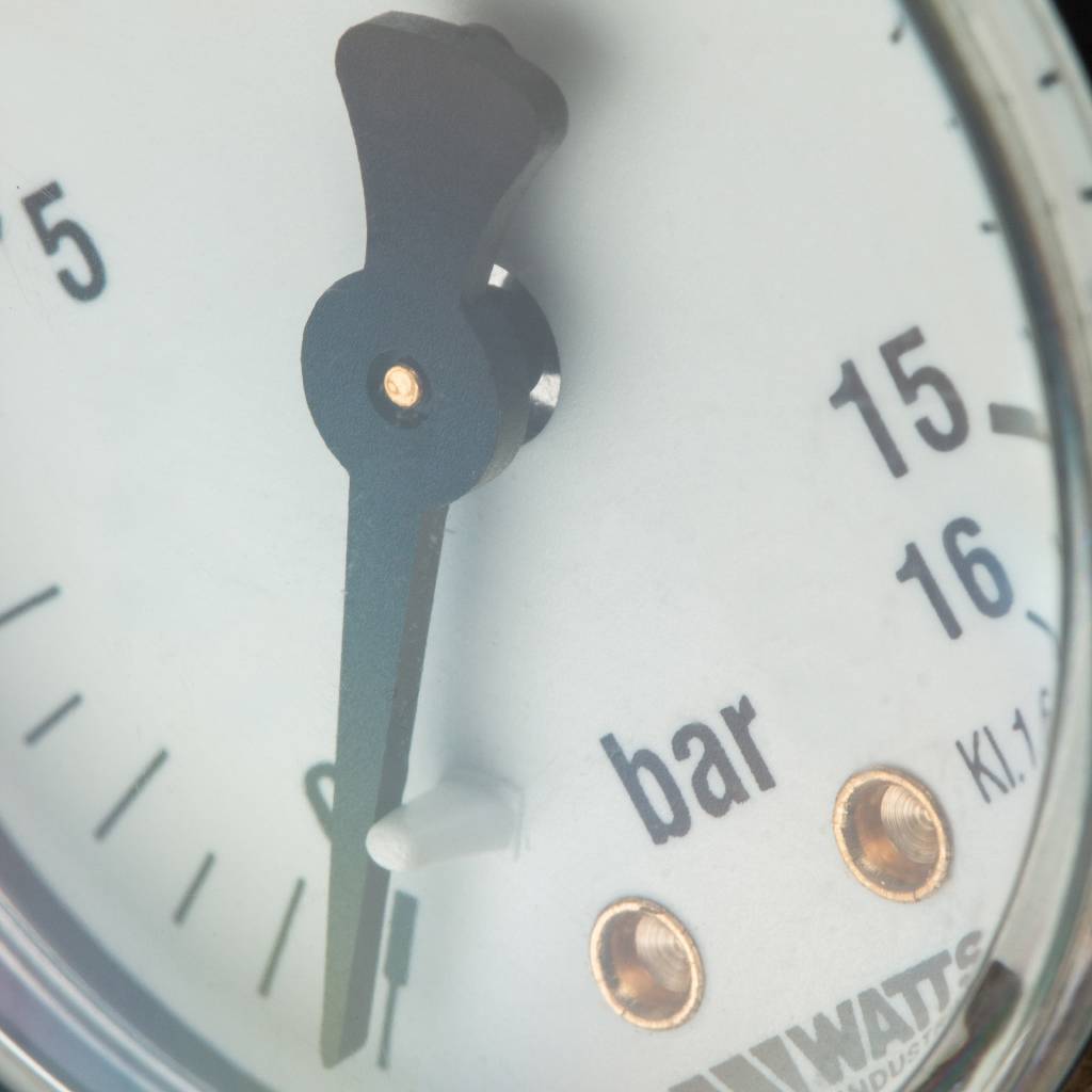 Манометр радиальный WATTS 50мм 1/4 давление 16 бар