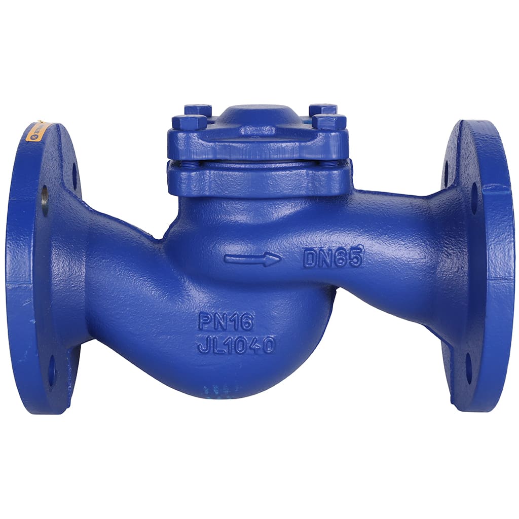 Клапан обратный подъемный ZETKAMA 287A Ду65 Ру16 фланцевый из чугуна, 287A065C31
