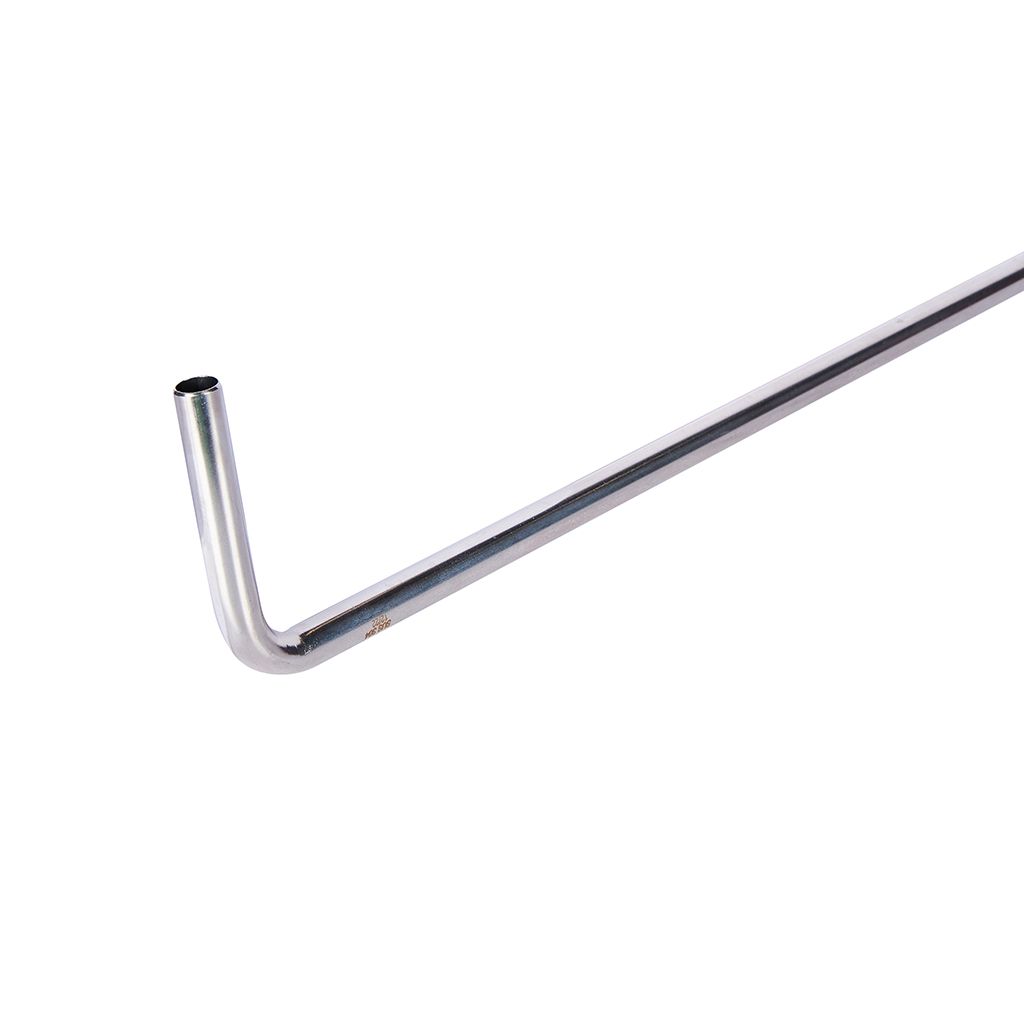 Отвод безраструбный ROMMER 90° НПр-НПр, 15х100х600, из нержавеющей стали прессовой, RSS-0008-015100