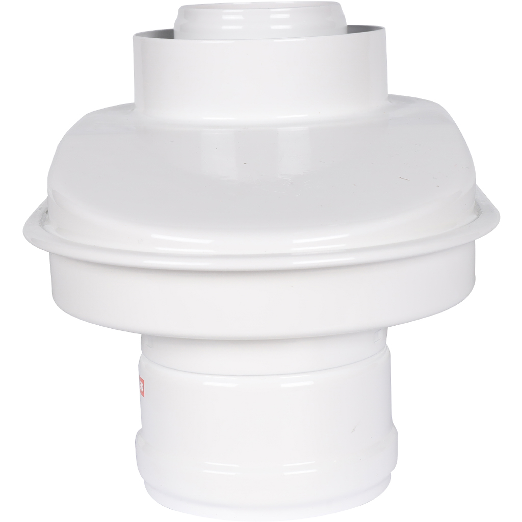 Адаптер моноблочный универсальный традиционный ROMMER переход на двухтрубную систему D80/80 (Литой) (кроме Immergas и Navien Deluxe 75/100), RCA-8080-250002