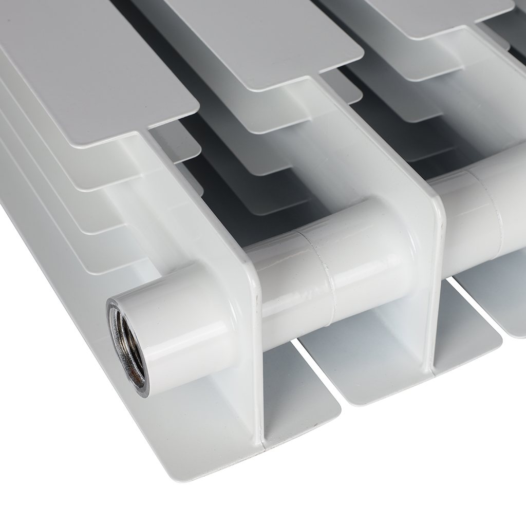 Радиатор биметаллический STOUT VEGA 500 6 секций боковое подключение (белый RAL 9016), SRB-1310-050006