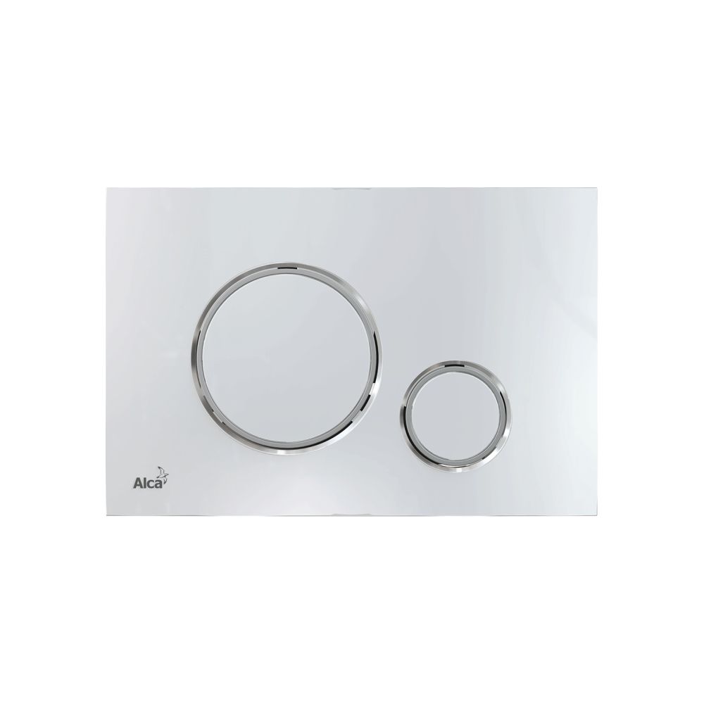 Кнопка управления AlcaPlast для скрытых систем инсталляции хром-глянцевый/xром-матовый, M771