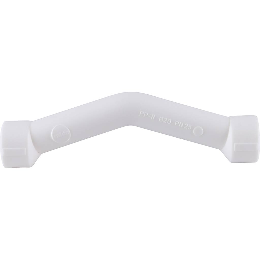 Обвод Kalde d=20 для полипропиленовых труб под сварку (цвет белый), 3202-twc-200000