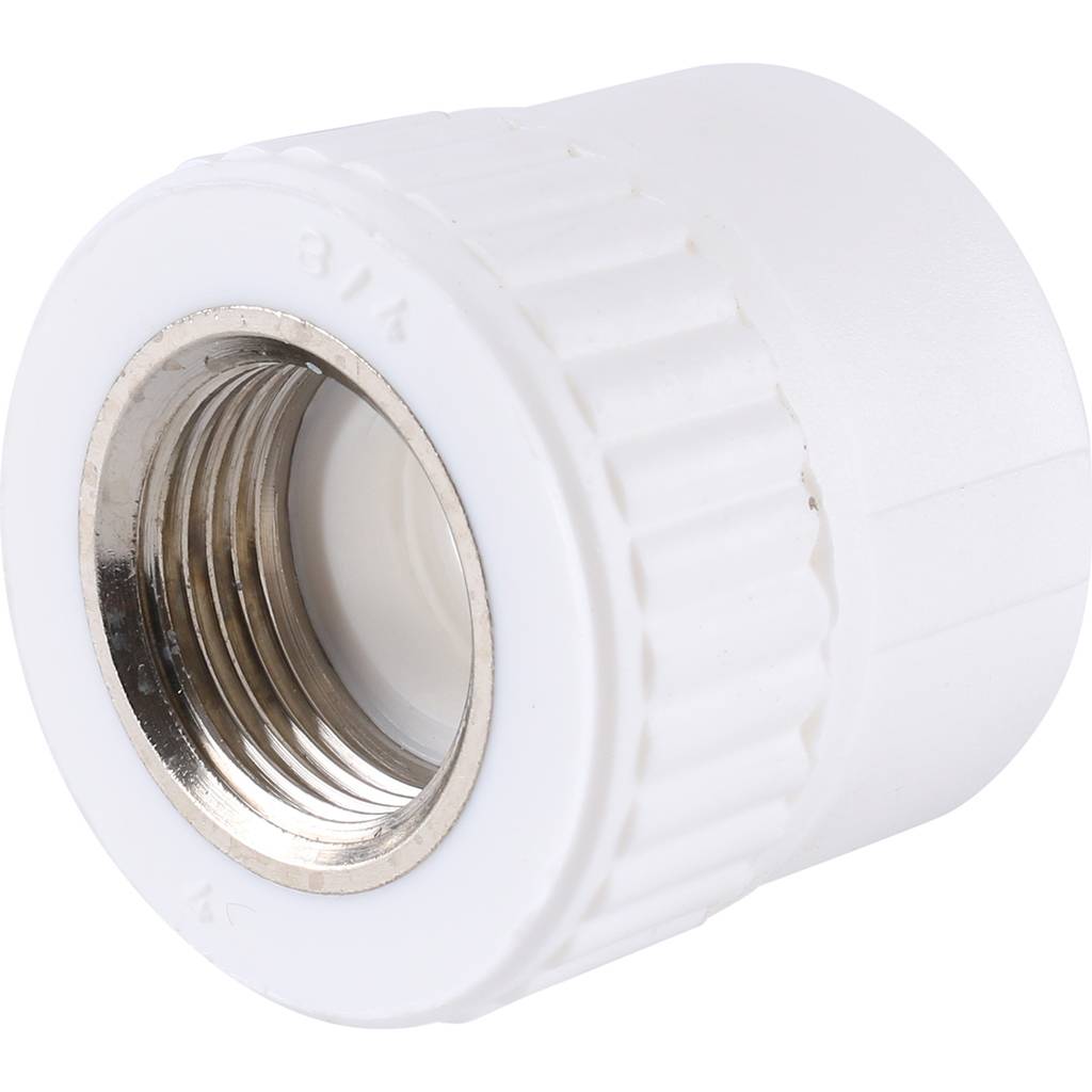 Муфта комбинированная Kalde внутренняя резьба 32x3/4 для полипропиленовых труб под сварку, 3222-nfo-320c00