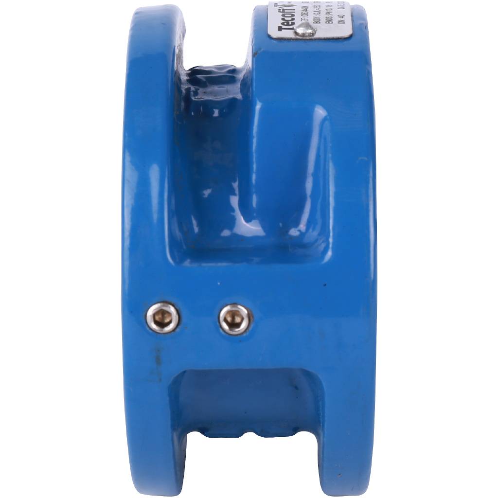 Обратный клапан двухстворчатый Tecofi из чугуна Ду40 Ру16 межфл ст/чуг T=110, CB3448N-EP0040