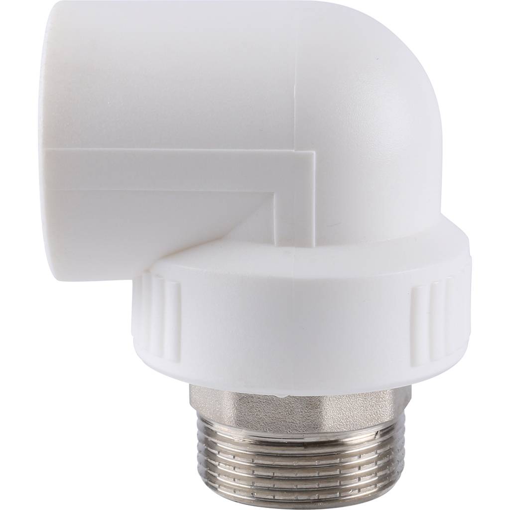 Угольник Kalde с наружной резьбой 40x1 1/4 для полипропиленовых труб, 3222-emo-401a06