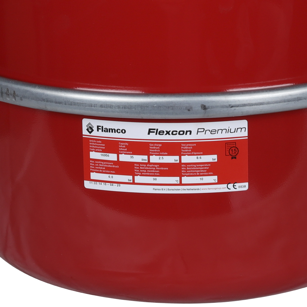 Расширительный бак Flamco Flexcon Premium 35/2,5 [6bar], 16956