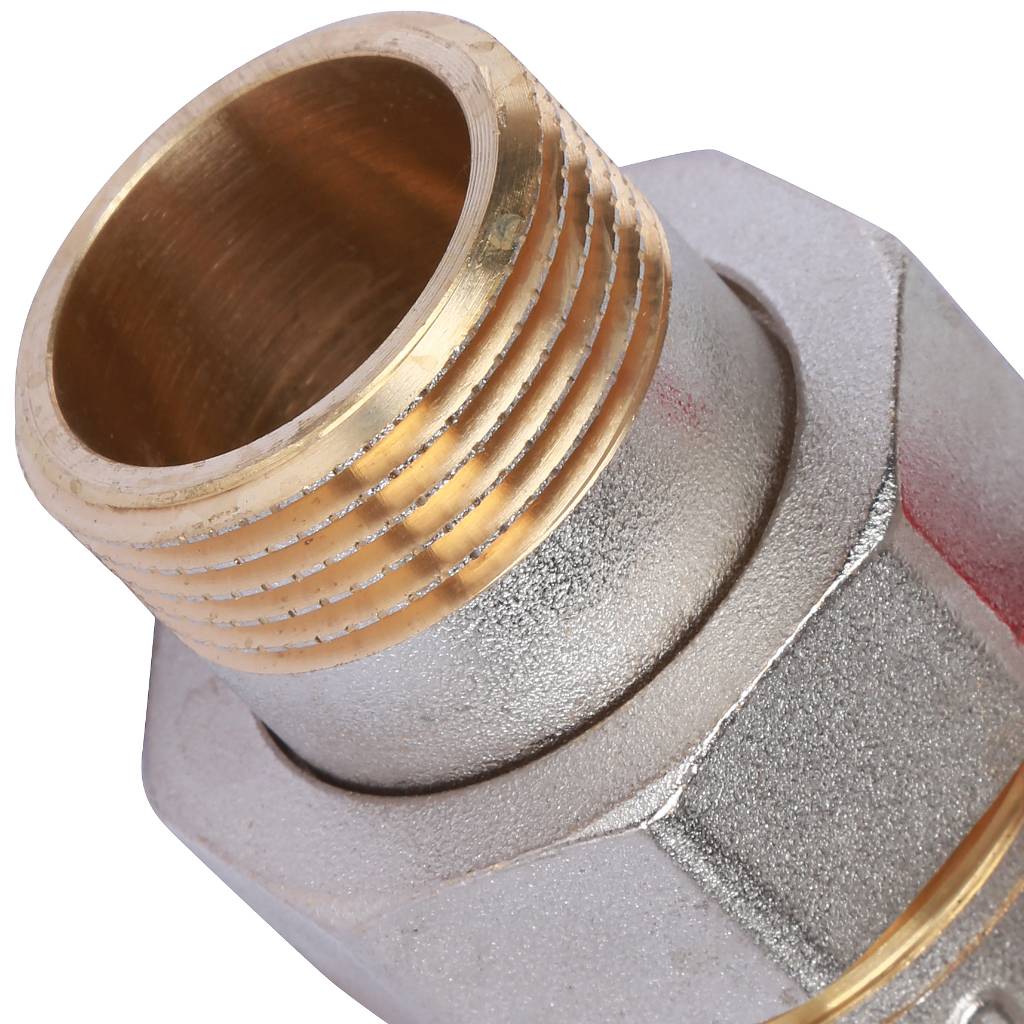 Кран шаровой ROMMER с американкой 1 ВН/НР, ручка бабочка, RBV-0005-0510225