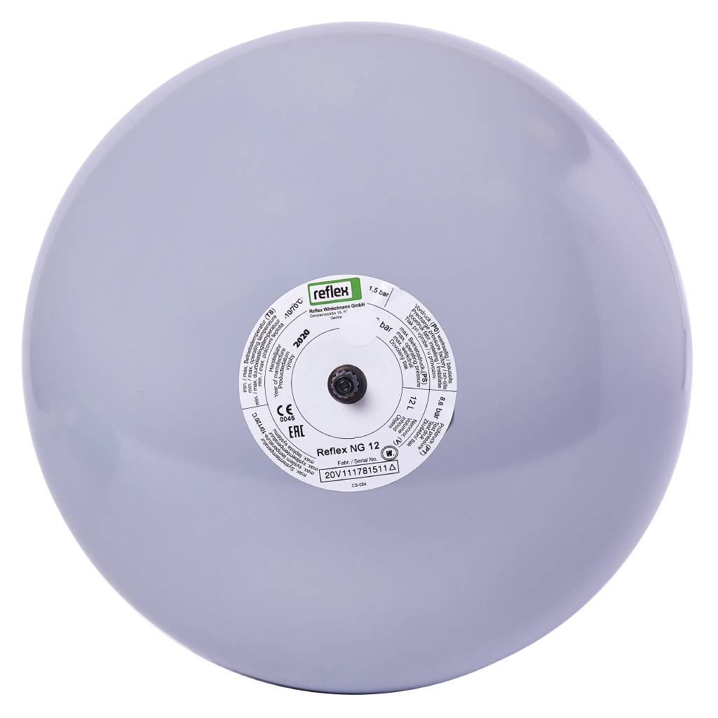 Расширительный бак Reflex NG 12 для отопления вертикальный (цвет серый) 8240100, 8240100