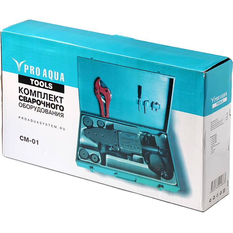 Комплект сварочного оборудования Pro Aqua 1500 Вт PP-R, CM-01