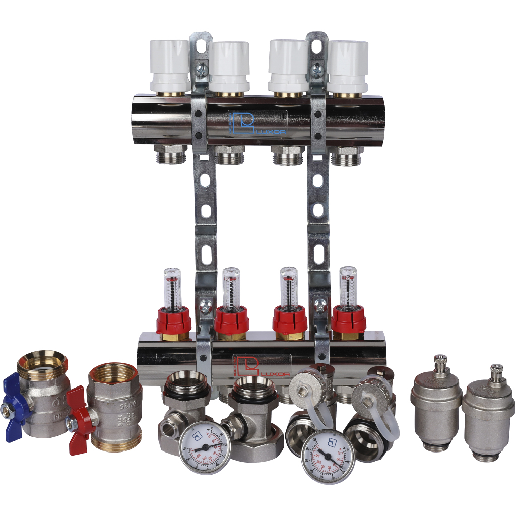 Коллекторная группа с расходомерами LUXOR CD 473M/4, 15652704MN