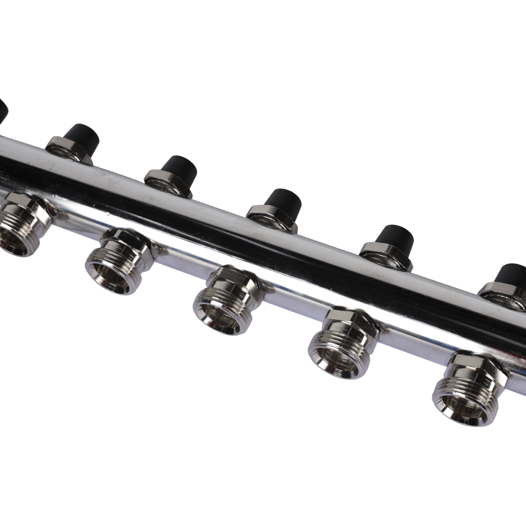 Распределительный коллектор РЕХАУ HKV на 12 контуров (нерж .сталь)