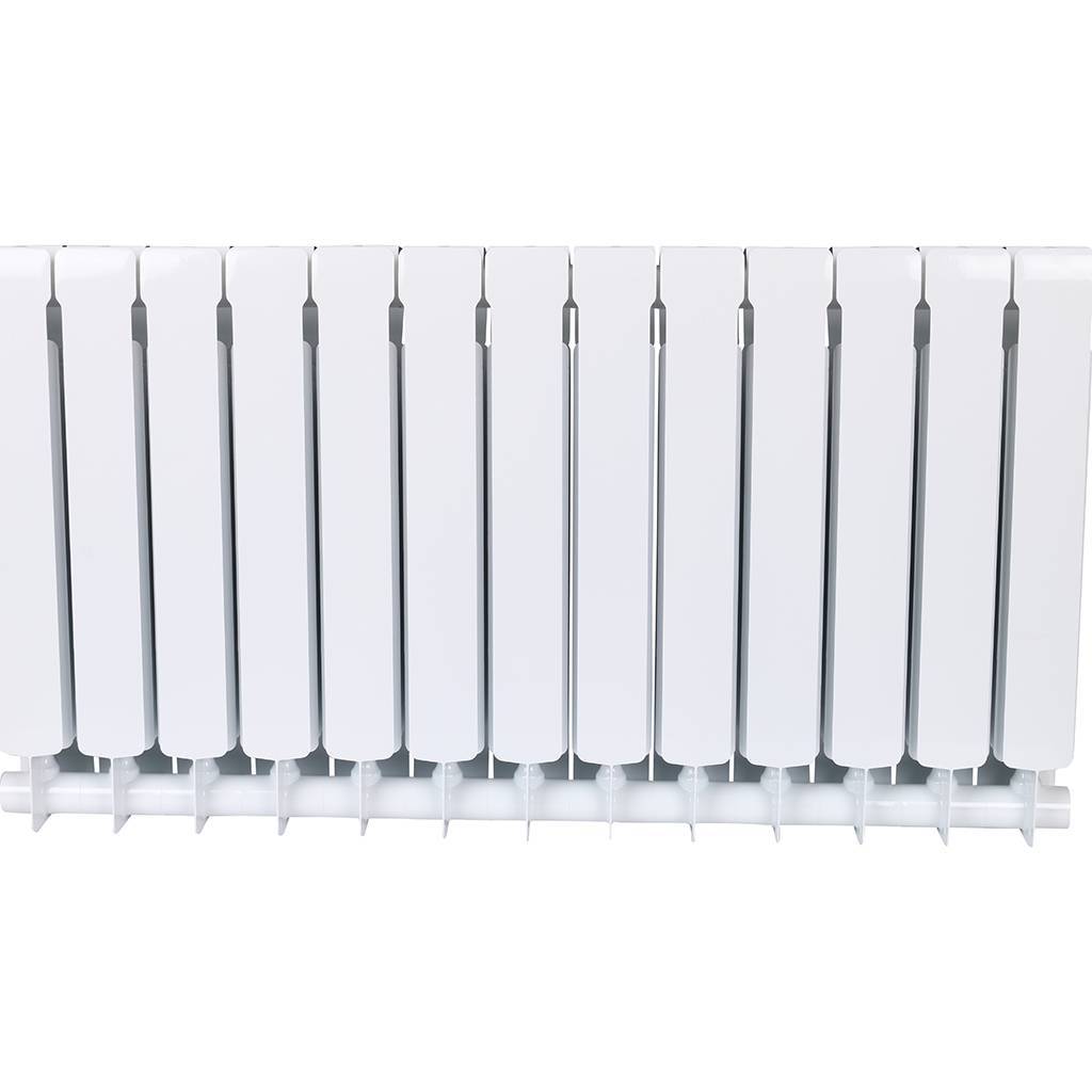 Радиатор биметаллический RIFAR BASE 500 13 секций боковое подключение (белый RAL 9016), 1RB50-13