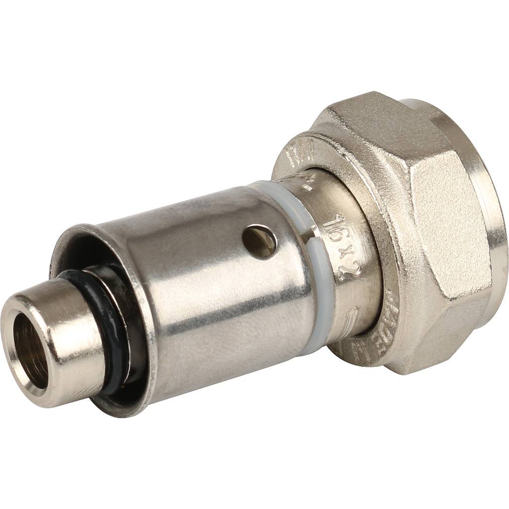 Фитинг Itap Multi-Fit с накидной гайкой 510 (внутренняя резьба, (16x2)x1/2) для металлопластиковых труб, 44100