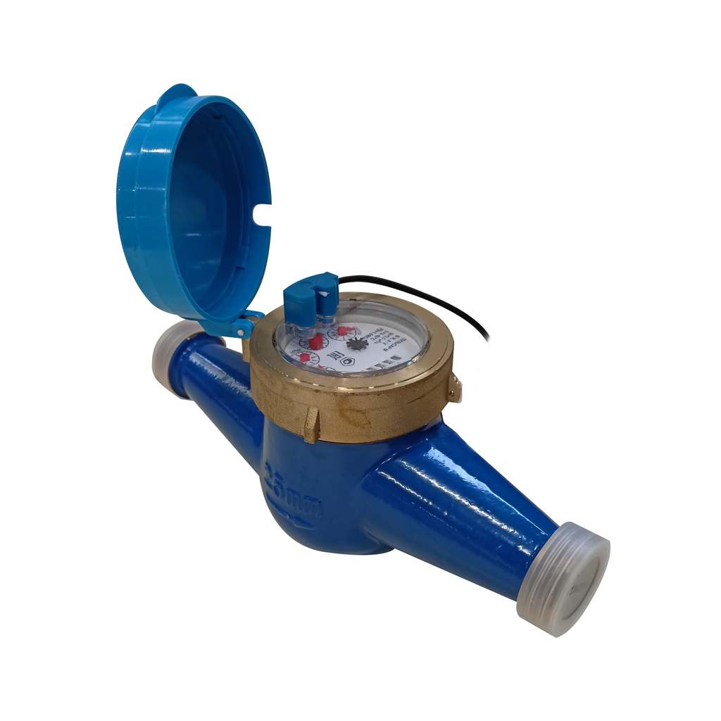 Счетчик холодной воды многоструйный Пульсар М Ду25 Qn=3,5м3/час L=260мм импульсный выход (включает присоединит комлект), Н00003409П