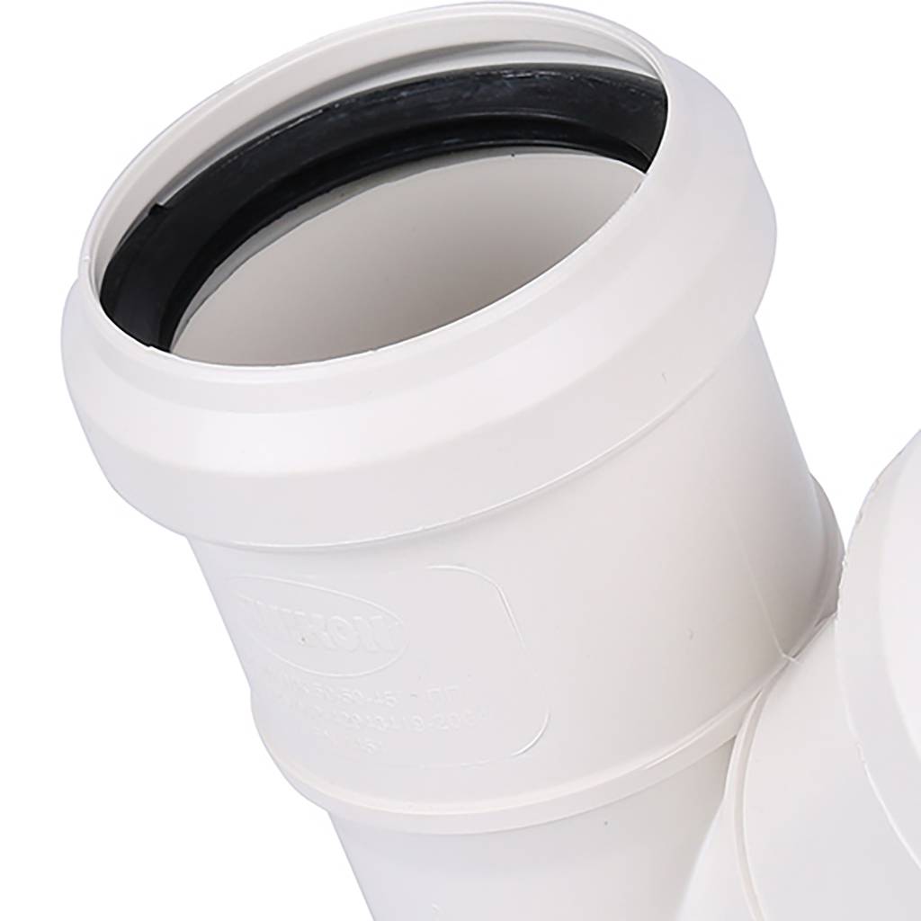 Тройник Sinikon КОМФОРТ ПЛЮС D50x050x45, 508013.k