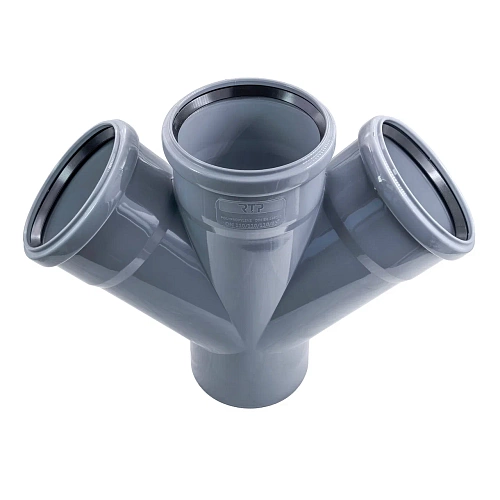 Крестовина одноплоскостная ВК ПП 110/110/110х45, серый,РТП