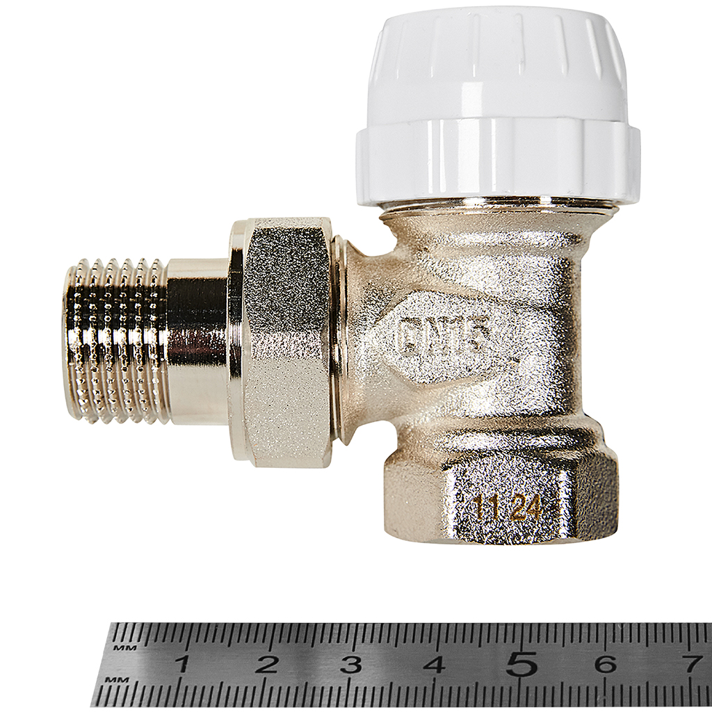 Клапан термостатический ROMMER RVT-0002-100015 угловой 1/2, RVT-0002-100015
