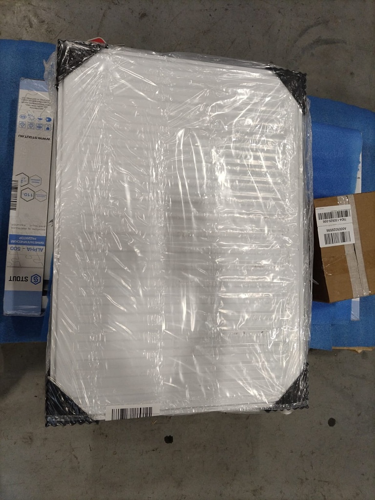 Уцененный товар (ПОТЁРТОСТИ ЛКП): Стальной панельный радиатор ROMMER Ventil 11/500/700 нижнее правое подключение, RRS-2020-115070