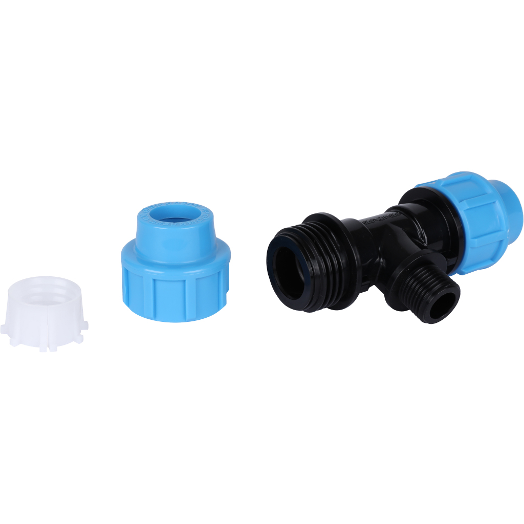 Тройник Джилекс с наружной трубной резьбой 20 x 1/2” x 20, 9430