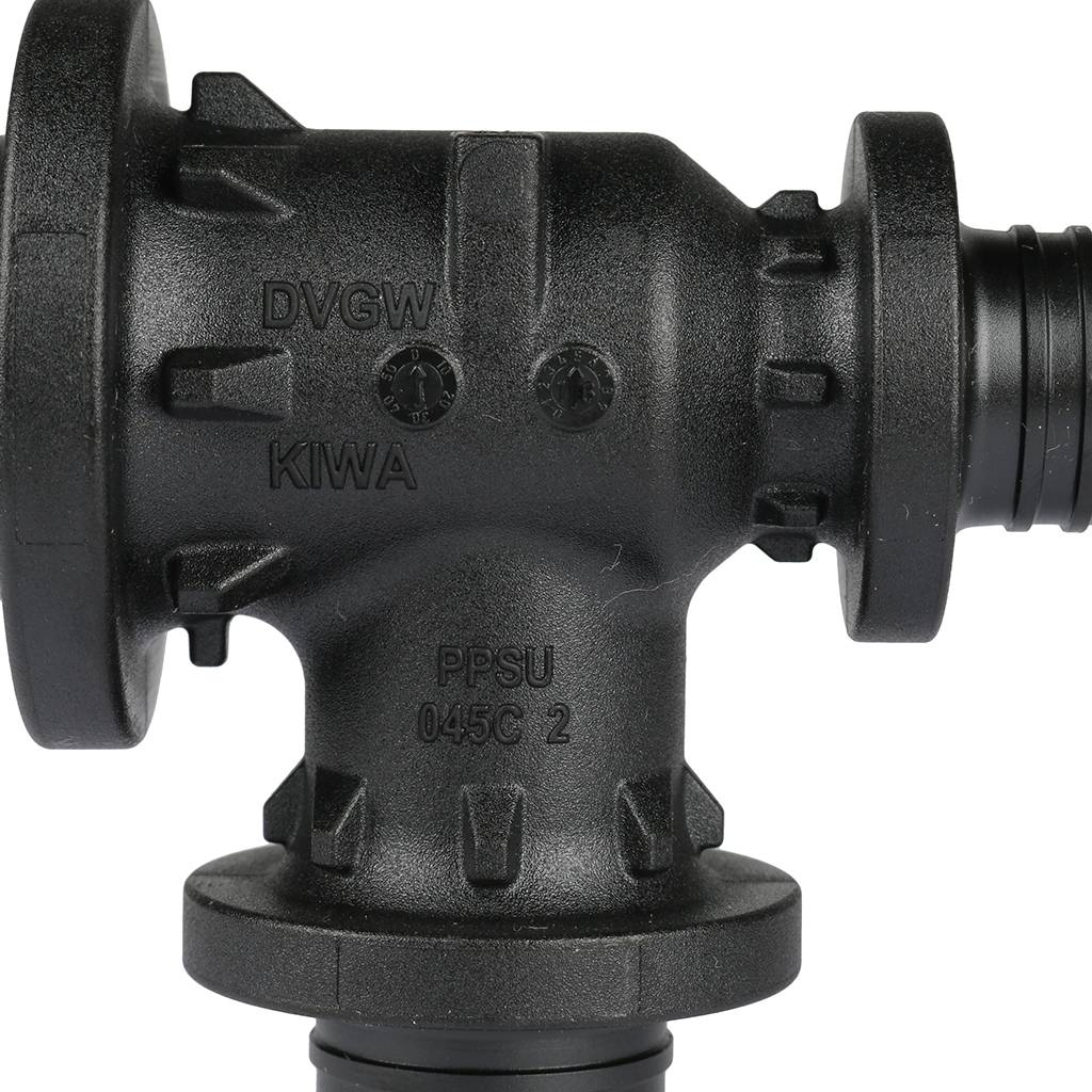 Тройник РЕХАУ RAUTITAN с уменьшенным боковым и торцевым проходом 32-25-20 PX, 11600891001