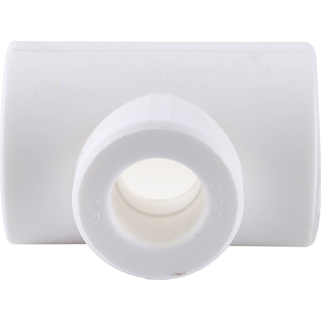 Тройник переходной Kalde 32х20х32 для полипропиленовых труб под сварку (цвет белый), 3212-tio-322032