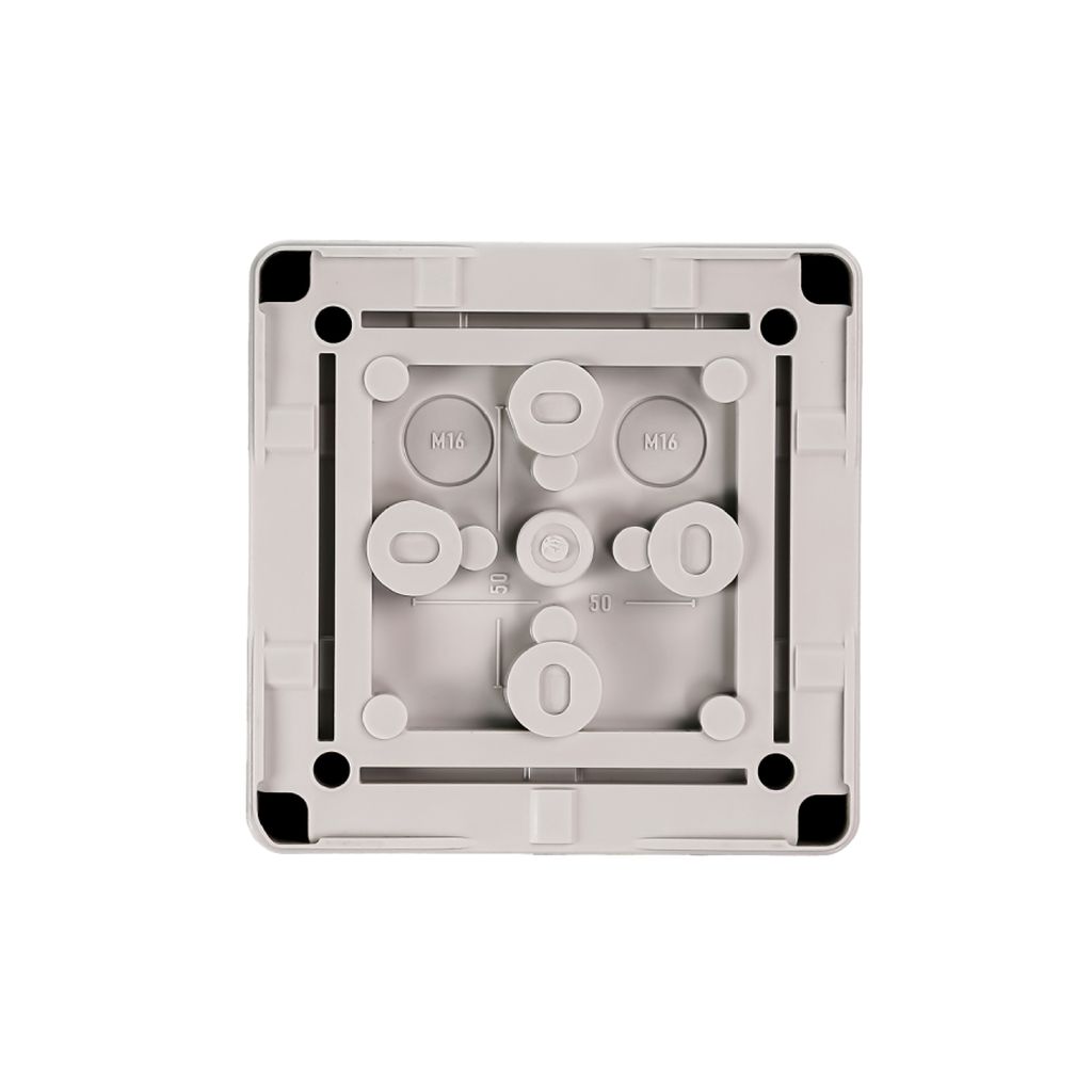 Коробка распределительная Ридан M BOX, 110х110х67 мм, IP66/IP67, серая, 21RT0928R