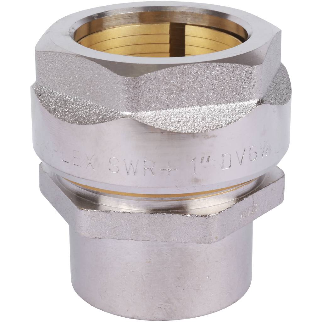 Фитинг Meibes резьбовой латунный Plus для стальных труб 1 ”*1 ” BР, F13093