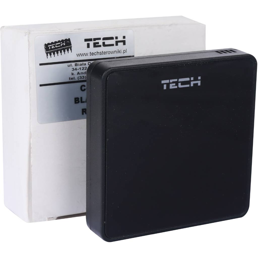 Датчик комнатной температуры, черный TECH C-7p