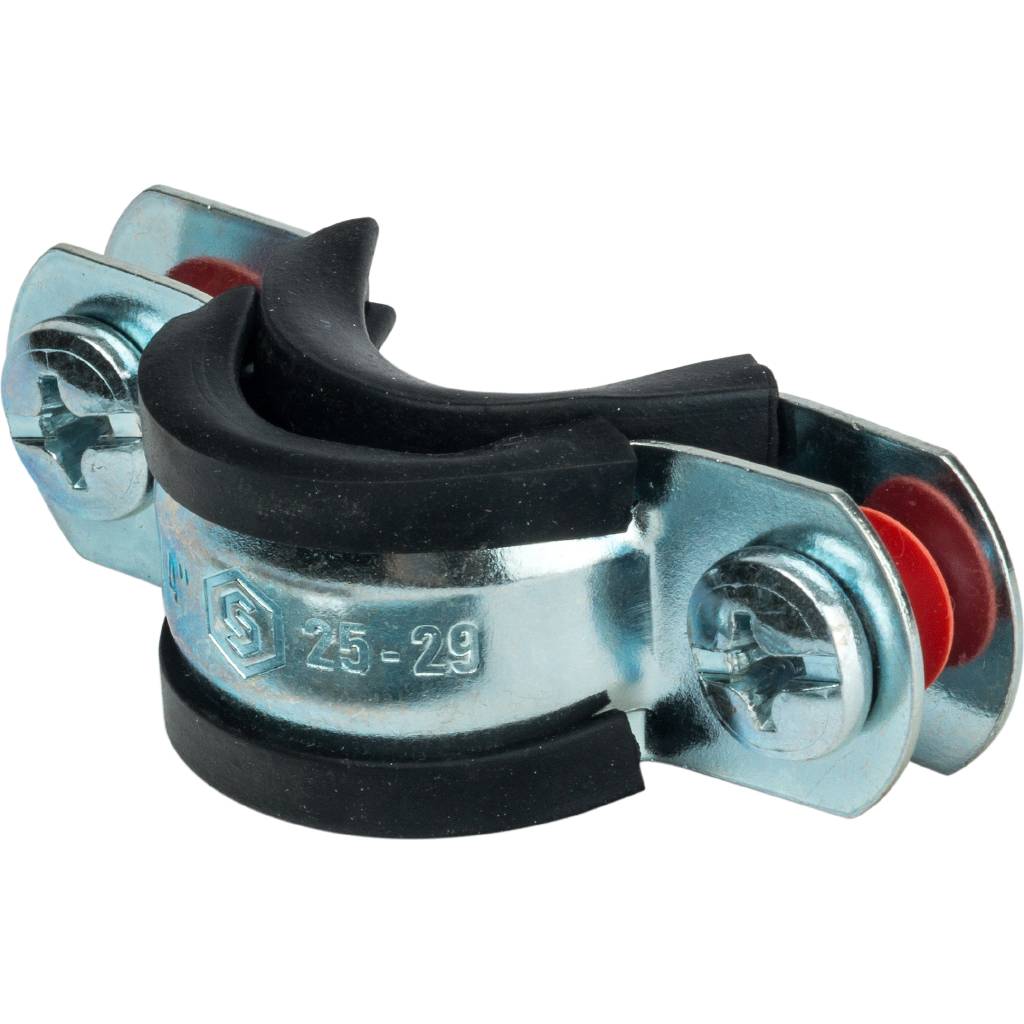 Хомут для труб с гайкой STOUT 3/4 (25-29), SAC-0020-000034