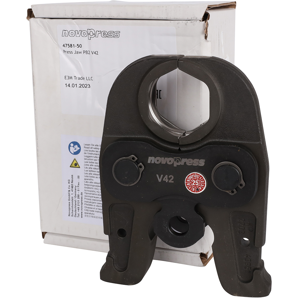 Пресс-клещи Novopress tools PB2 42 мм V-профиль, 47581-50