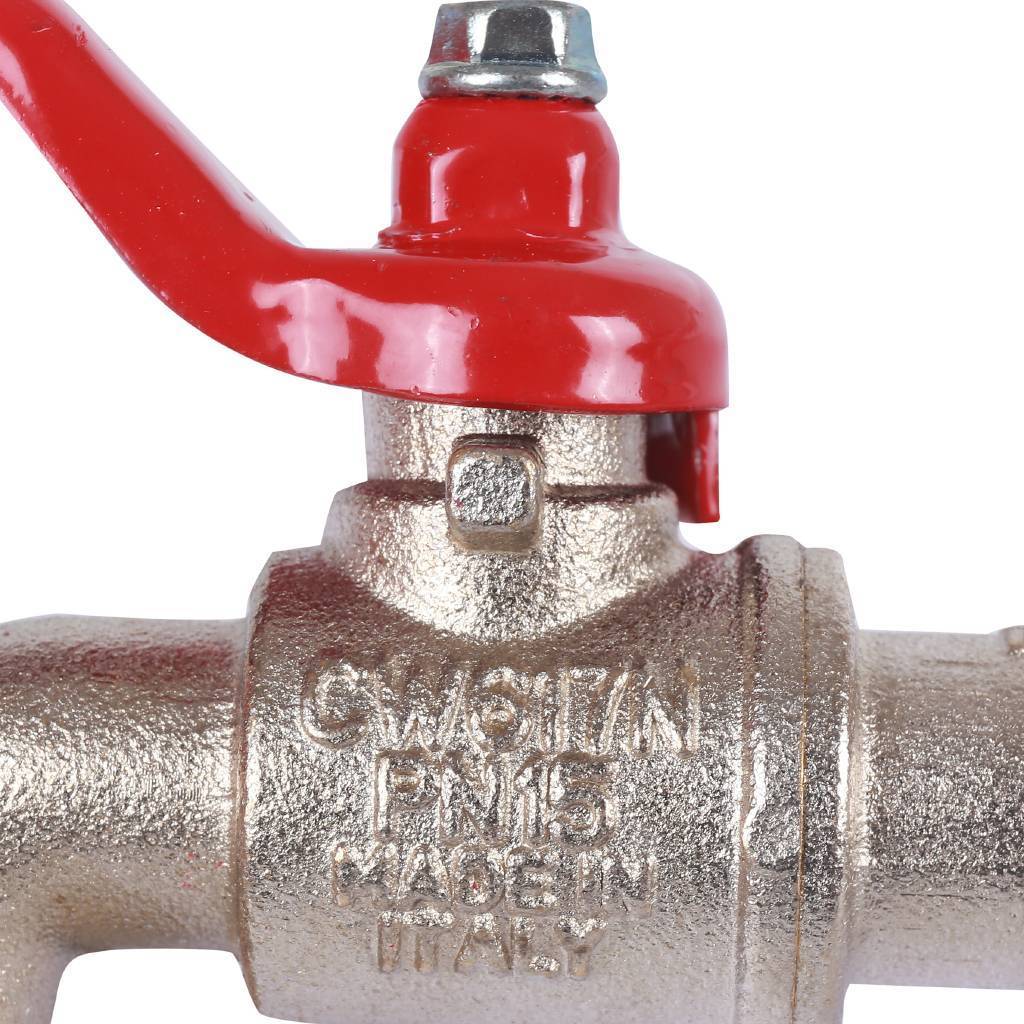 Шаровой сливной кран Itap 174 1/2 с нейлон. штуцером