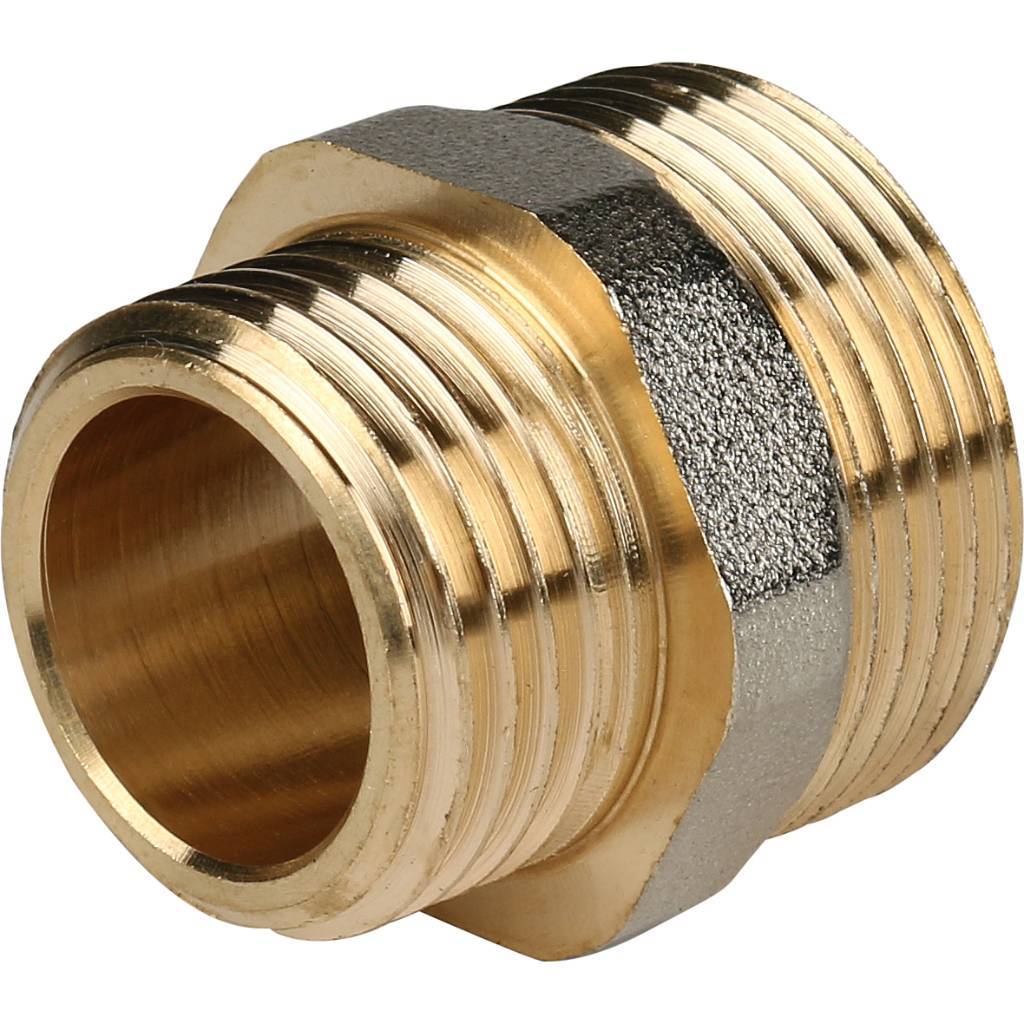 Переходник STOUT с наружной резьбой 1/2 х20 для металлопластиковых труб винтовой, SFS-0001-001220