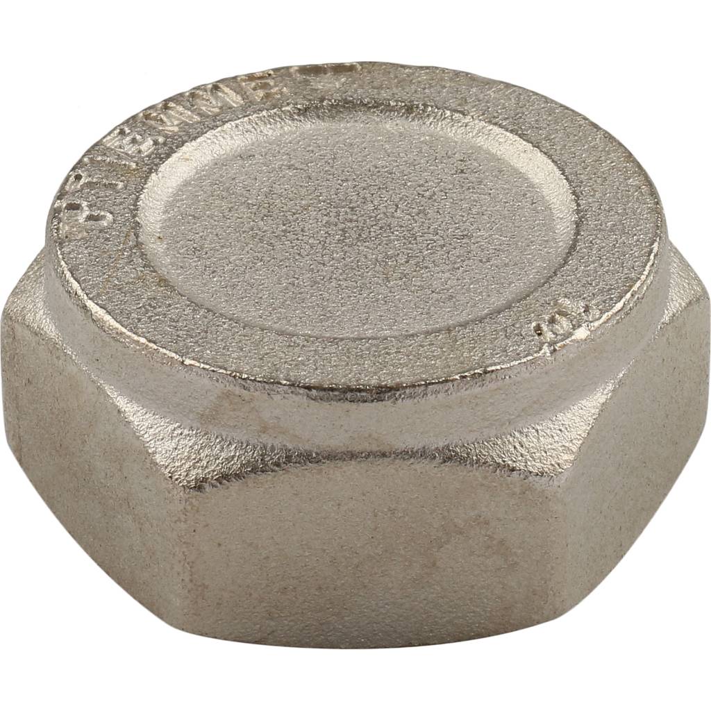 Заглушка TIEMME ВР никелированная 3/4 для стальных труб резьбовой, 1500197