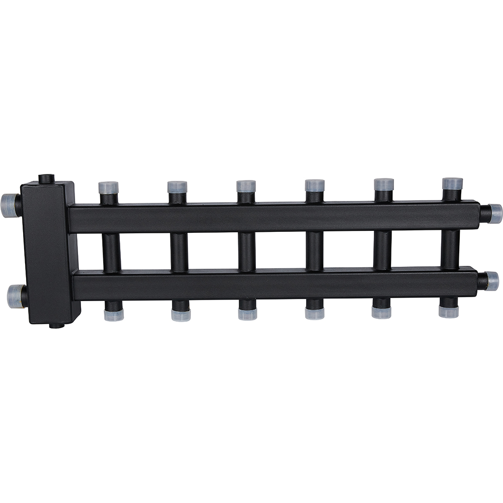 ROMMER RDG-0060-024037 ROMMER Коллектор (дублер компакт) с гидроразделителем на 3+3+1 контура  до 60 кВт