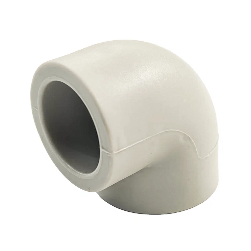 Угольник PPR  32х90, PN25 серый, РТП