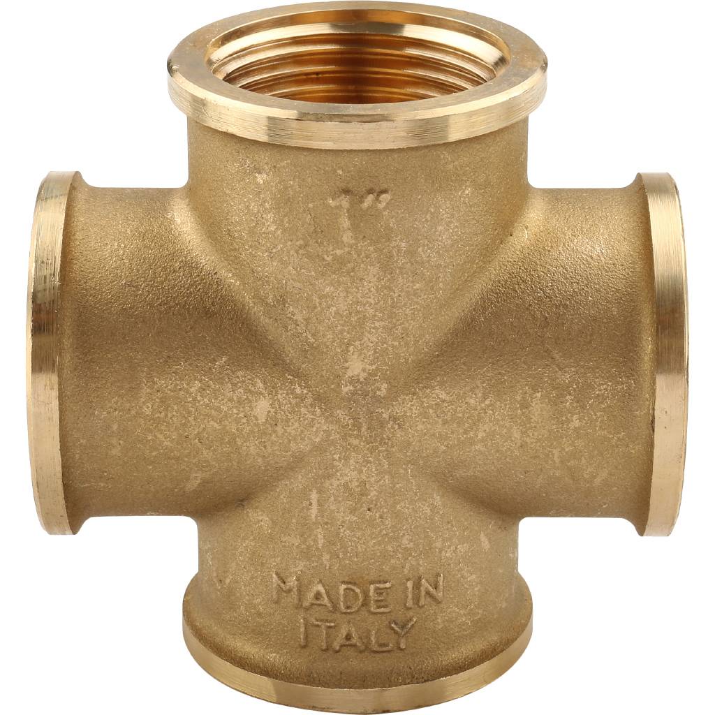 Крестовина TIEMME ВВ 1 для стальных труб резьбовой, 1500091